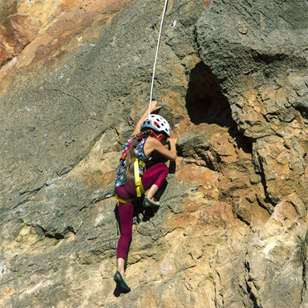climb a mountain